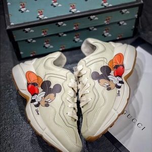 Gucci Mickey Mouse Sneakers